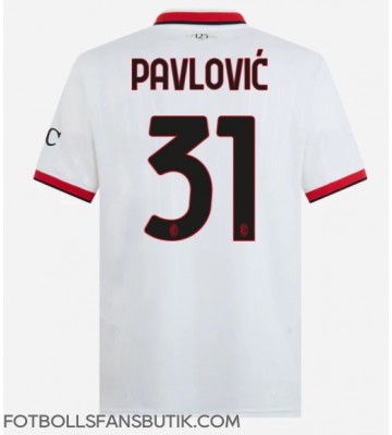 AC Milan Strahinja Pavlovic #31 Replika Bortatröja 2024-25 Kortärmad